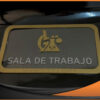 Señaletica de Acrilico transparente
