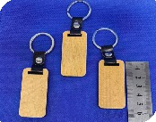 Llavero maderita ecológica 5cm.